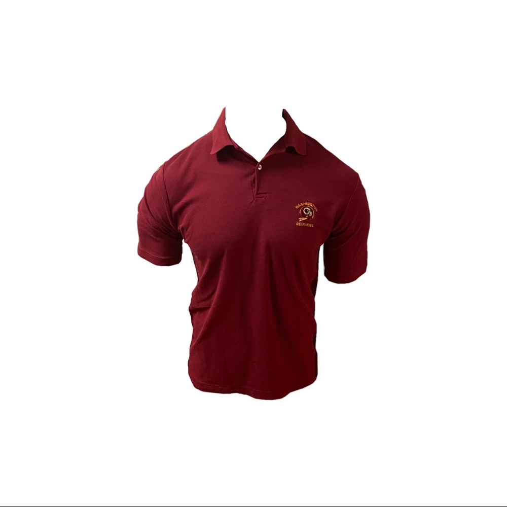 Vtg. Washington Redskins helmet logo Polo